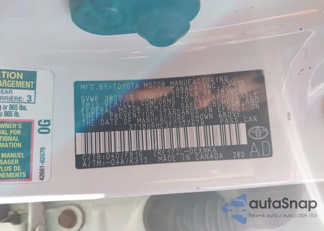 2015 Toyota Corolla Le из США, поврежденный, VIN 2T1BURHE3FC377678